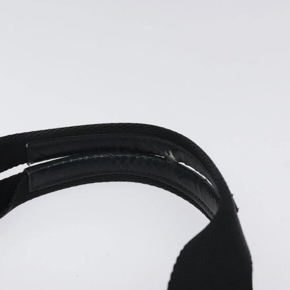 PRADA Hand Bag Nylon Black Silver Auth bs24646 - Picture 9 of 16